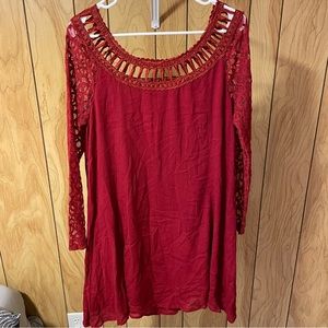 Jodifl tunic top with lace